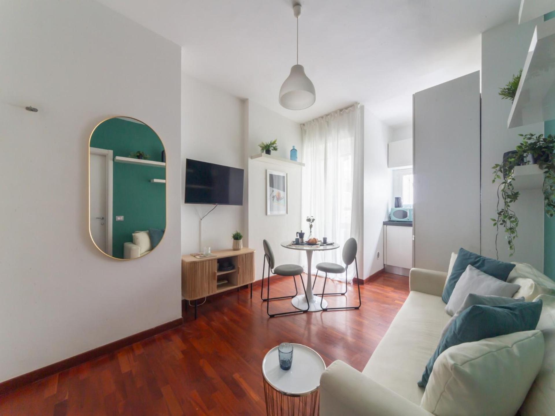 The Rent - One-bedroom With A Terrace In Corso Sempione Milan